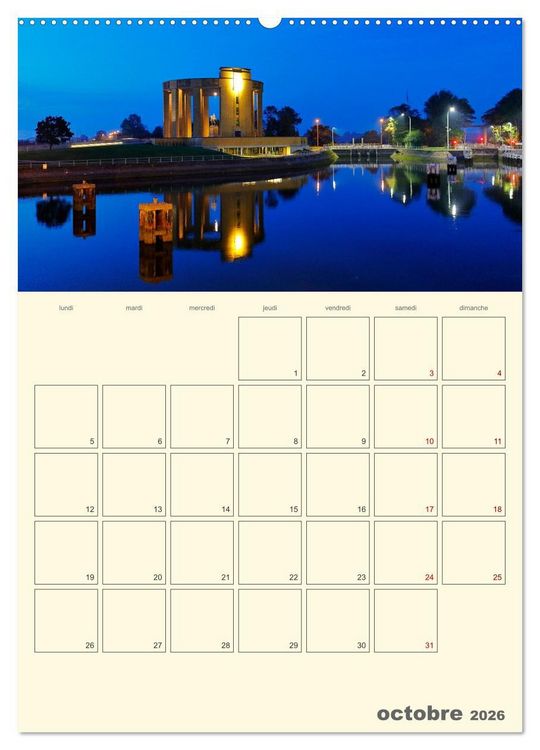 Produktbild: Comt&eacute; belge de Flandre (Calendrier mural 2026 DIN A2 horizontal), CALVENDO calendrier mensuel