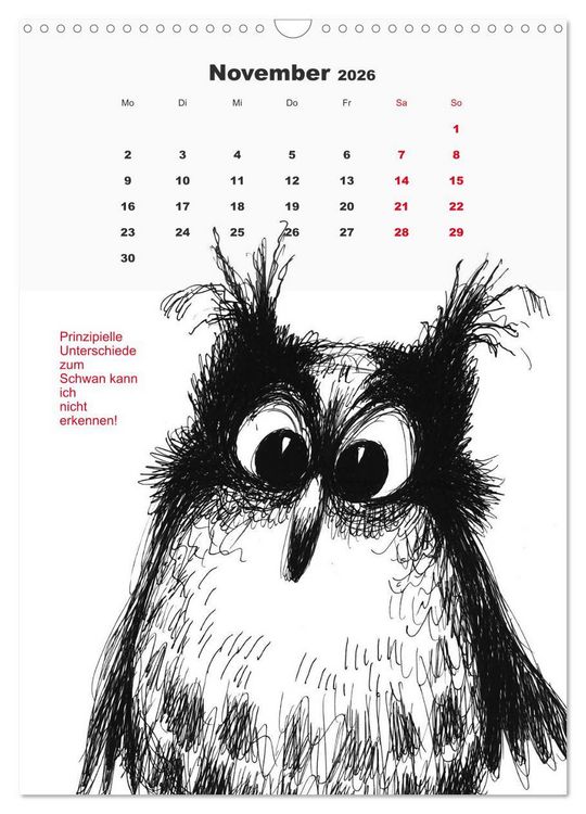 Produktbild: Vor dem Spiegel 2026 (Wandkalender 2026 DIN A3 hoch), CALVENDO Monatskalender
