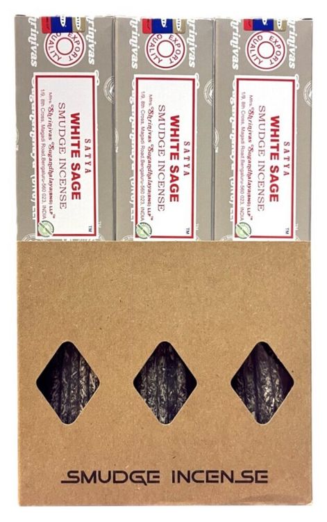 Produktbild: Satya "White Sage" Smudge Incense 25gr.