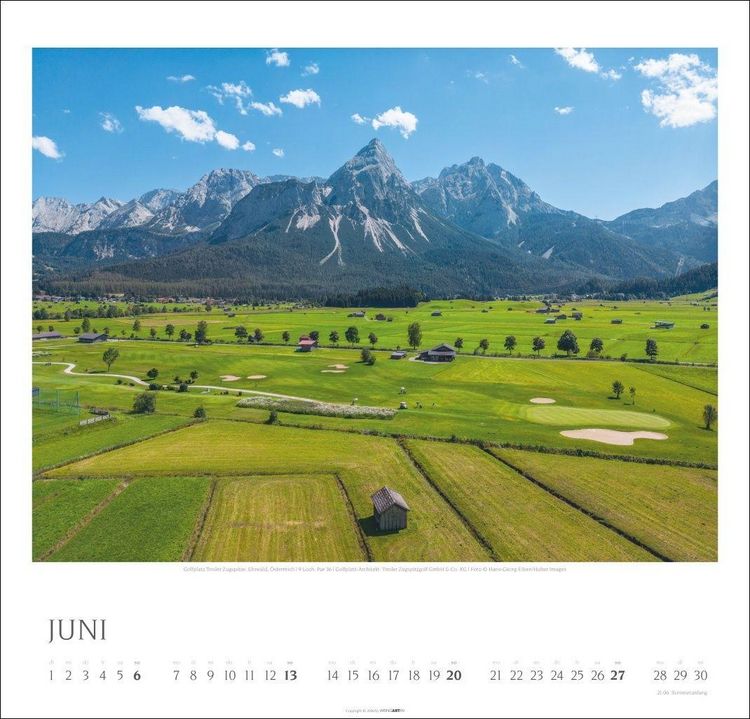 Produktbild: Golf Kalender 2027