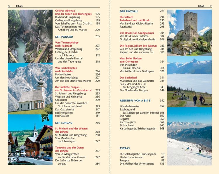 Produktbild: TRESCHER Reiseführer Salzburg und Salzburger Land