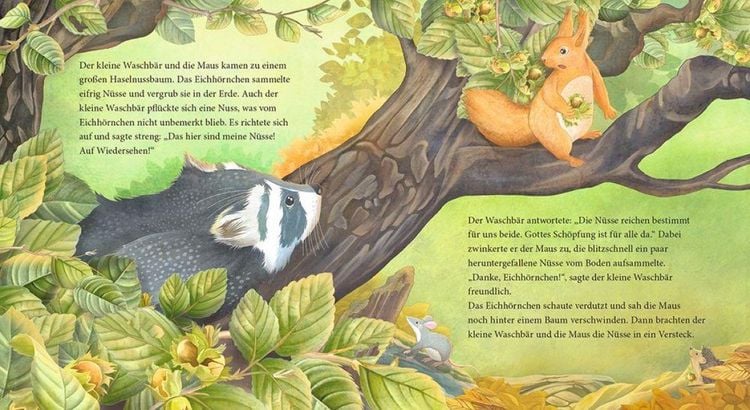 Produktbild: Der kleine Waschb&auml;r findet neue Freunde &ndash; ein Bilderbuch f&uuml;r Kinder ab 2 Jahren