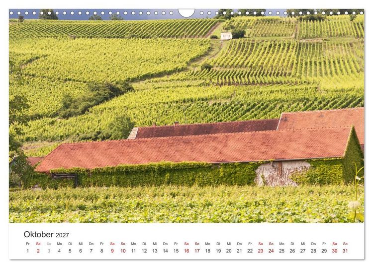 Produktbild: Elsass - von Stra&szlig;burg bis Colmar, zwischen Rhein und Vogesen (Wandkalender 2027 DIN A3 quer), CALVENDO Monatskalender