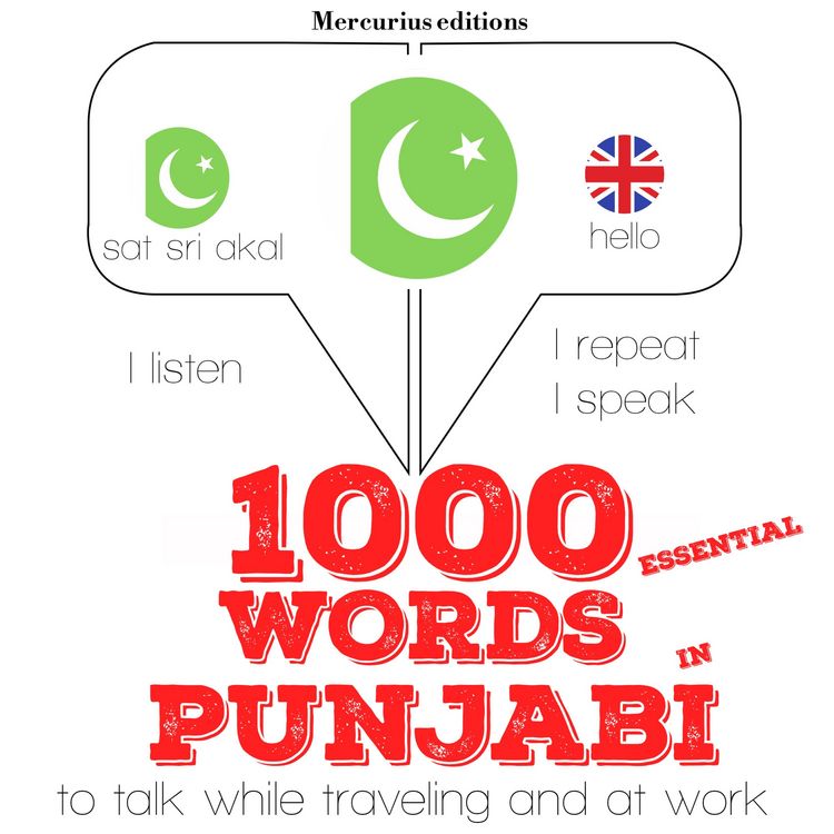 Produktbild: 1000 essential words in Punjabi