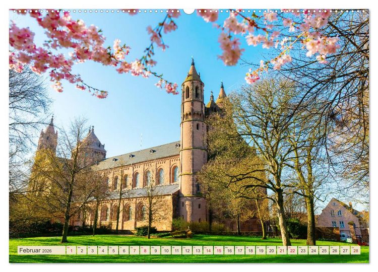 Produktbild: Architekturstile Europas - von der Antike bis zum 20. Jahrhundert (hochwertiger Premium Wandkalender 2026 DIN A2 quer), Kunstdruck in Hochglanz