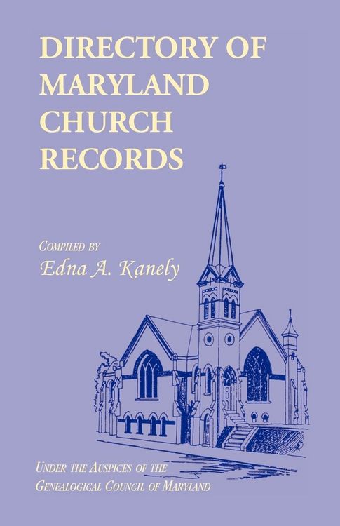 Produktbild: Directory of Maryland Church Records