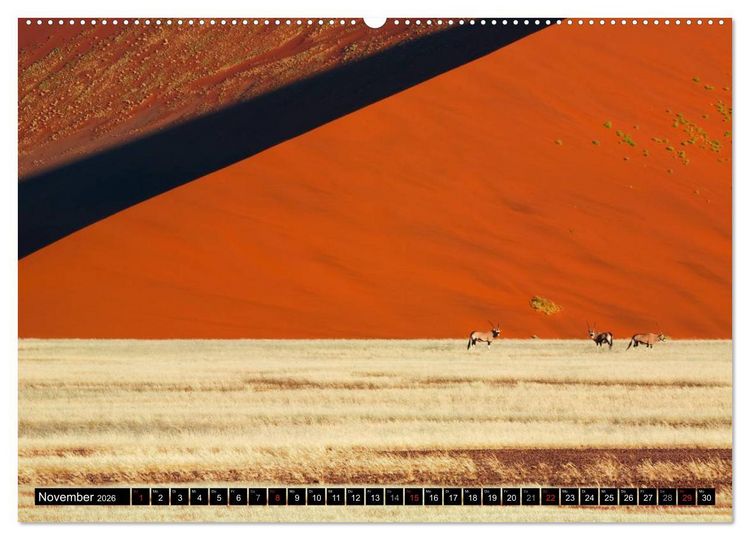 Produktbild: Namib Naukluft Nationalpark. NAMIBIA 2026 (Wandkalender 2026 DIN A2 quer), CALVENDO Monatskalender