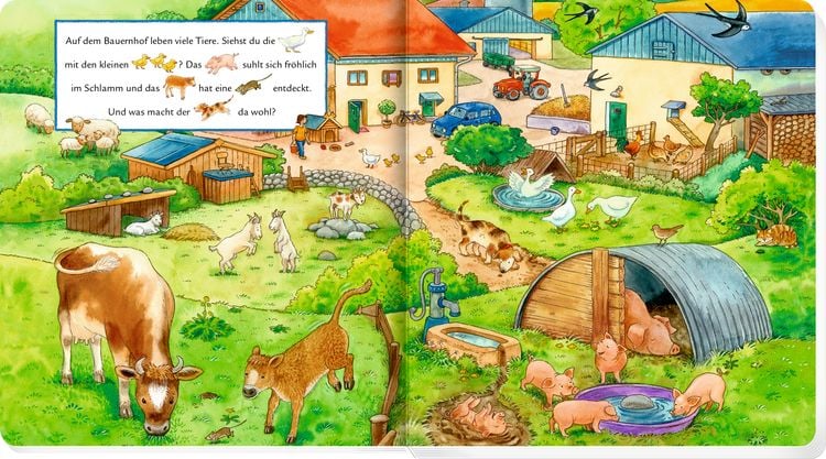 Produktbild: Bilder s.-W&ouml;rter f.: Meine 1. Wimmelbilder - Auf dem Land