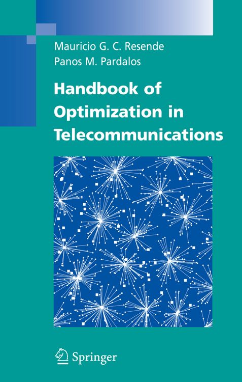 Produktbild: Handbook of Optimization in Telecommunications