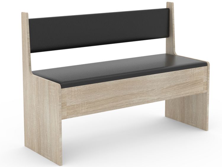 Produktbild: Holz Eckbank Sitzbank Bank Truhe Esal Breite 110cm