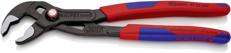 Produktbild: Knipex-Werk Cobra-Wasserp.-Zange 87 22 250