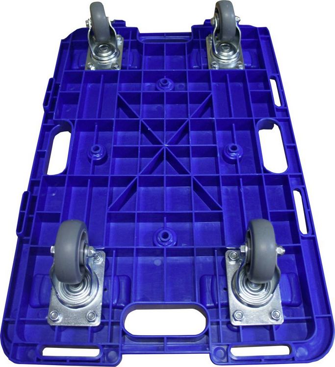 Produktbild: VISO RP 601 Transportroller Kunststoff Traglast (max.): 150 kg 600 mm x 400 mm x 125 mm Anzahl Lenkrollen 2