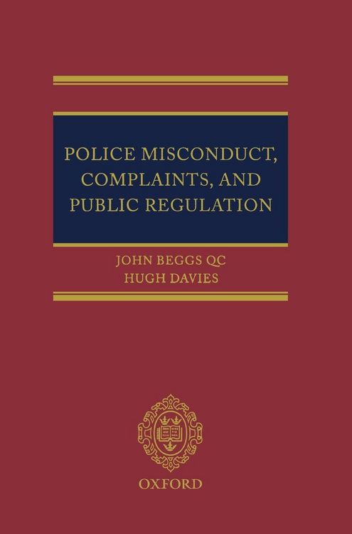 Produktbild: Police Miscond Complain Public Regulat C