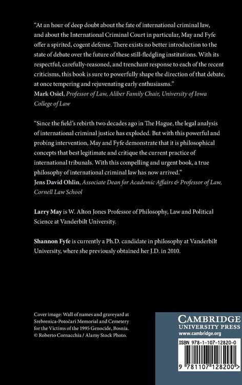 Produktbild: International Criminal Tribunals