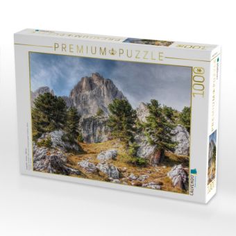 Produktbild: CALVENDO Puzzle Langkofel - Gr&ouml;den - 3181 Hm | 1000 Teile Lege-Gr&ouml;&szlig;e 64x48cm Foto-Puzzle f&uuml;r gl&uuml;ckliche Stunden