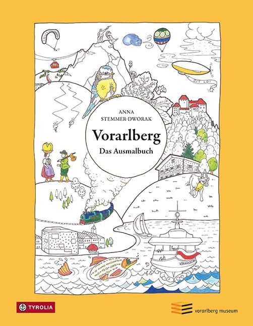 Produktbild: Vorarlberg. Das Ausmalbuch