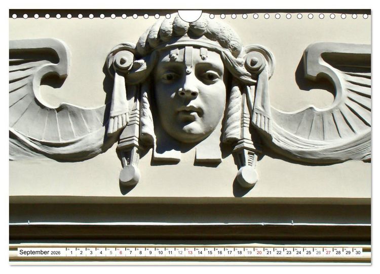 Produktbild: Jugendstil in Riga - Schmuckst&uuml;cke der lettischen Hauptstadt (Wandkalender 2026 DIN A4 quer), CALVENDO Monatskalender