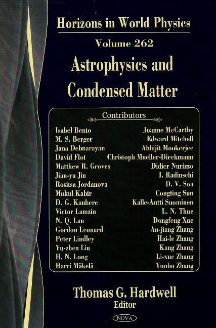 Produktbild: Hardwell, T: Astrophysics & Condensed Matter