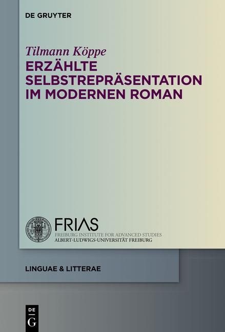 Produktbild: Erz&auml;hlte Selbstrepr&auml;sentation im modernen Roman