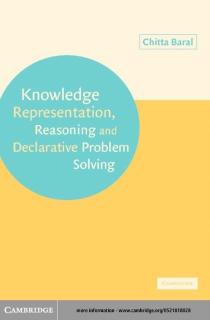 Produktbild: Knowledge Representation, Reasoning and Declarative Problem Solving