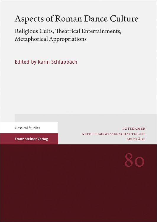 Produktbild: Aspects of Roman Dance Culture