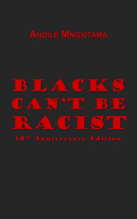 Produktbild: Blacks Can't Be Racist