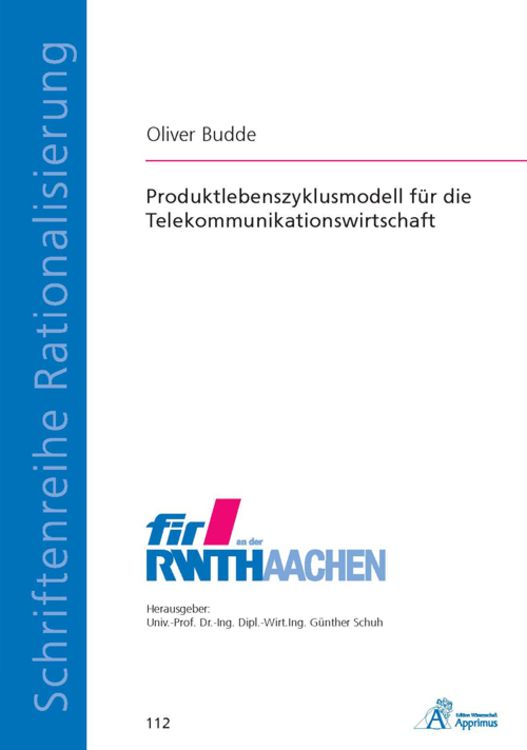 Produktbild: Produktlebenszyklusmodell f&uuml;r die Telekommunikationswirtschaft