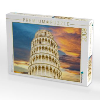 Produktbild: CALVENDO Puzzle Schiefer Turm von Pisa | 2000 Teile Lege-Gr&ouml;&szlig;e 90x67cm Foto-Puzzle f&uuml;r gl&uuml;ckliche Stunden