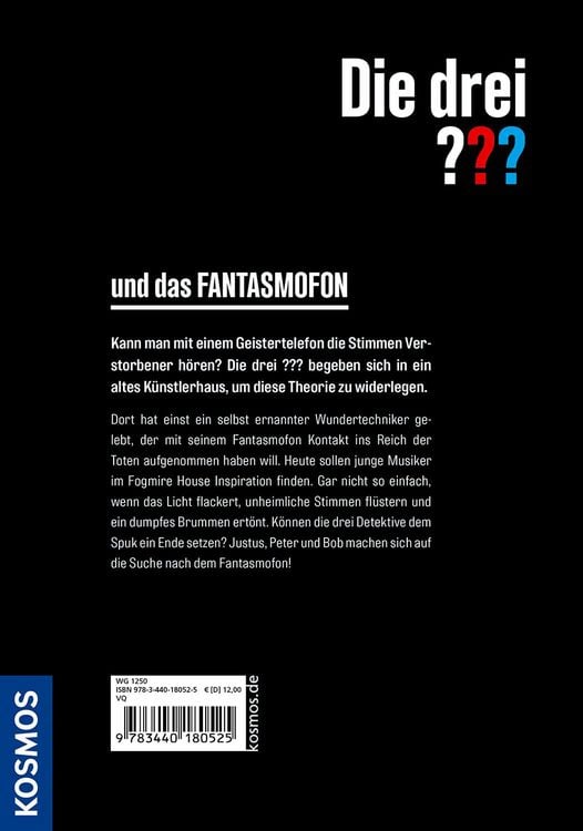 Produktbild: Die drei ??? und das Fantasmofon