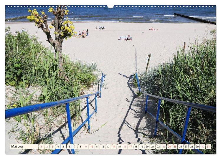 Produktbild: Die polnische Ostsee (Wandkalender 2026 DIN A2 quer), CALVENDO Monatskalender