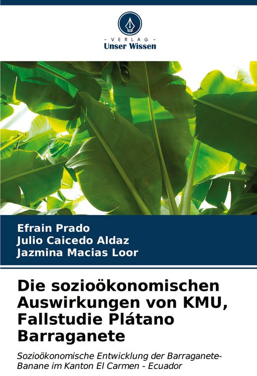 Produktbild: Die sozio&ouml;konomischen Auswirkungen von KMU, Fallstudie Pl&aacute;tano Barraganete