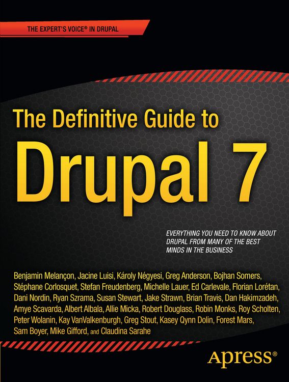 Produktbild: The Definitive Guide to Drupal 7