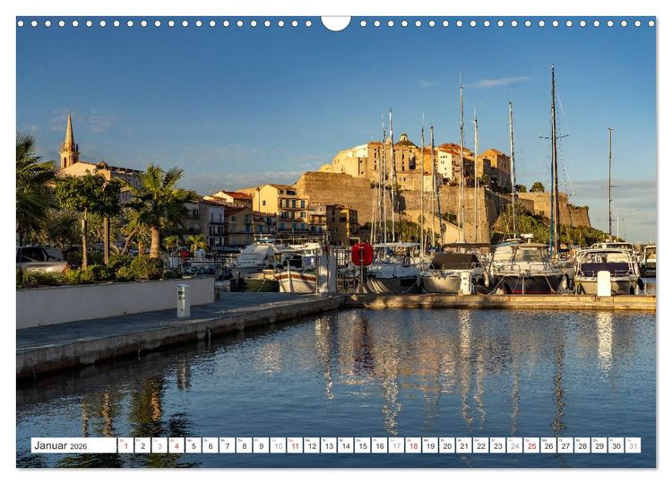 Produktbild: Korsika - Calvi und die Balagne (Wandkalender 2026 DIN A3 quer), CALVENDO Monatskalender