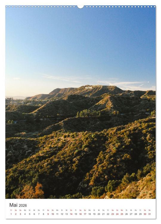 Produktbild: Los Angeles - Eine spannende Reise nach Kalifornien. (Wandkalender 2026 DIN A2 hoch), CALVENDO Monatskalender