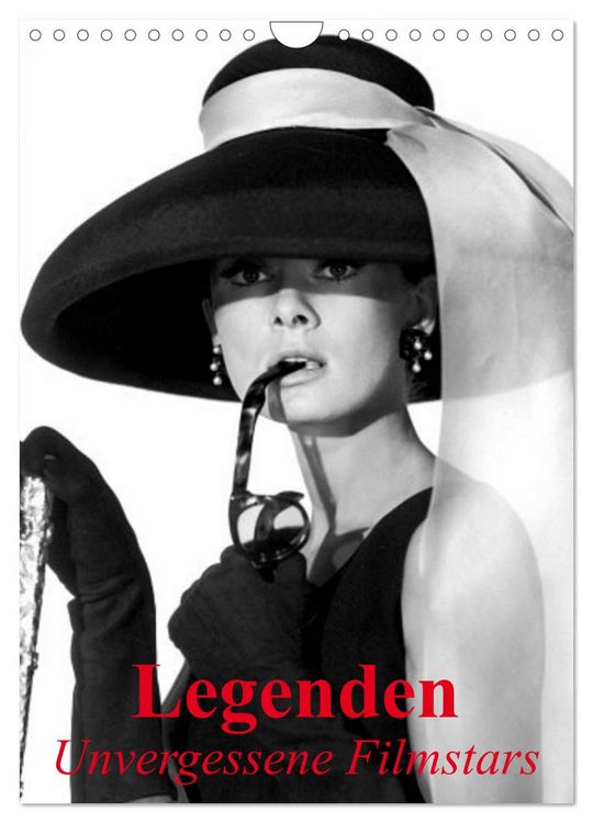 Produktbild: Legenden - Unvergessene Filmstars (Wandkalender 2026 DIN A4 hoch), CALVENDO Monatskalender