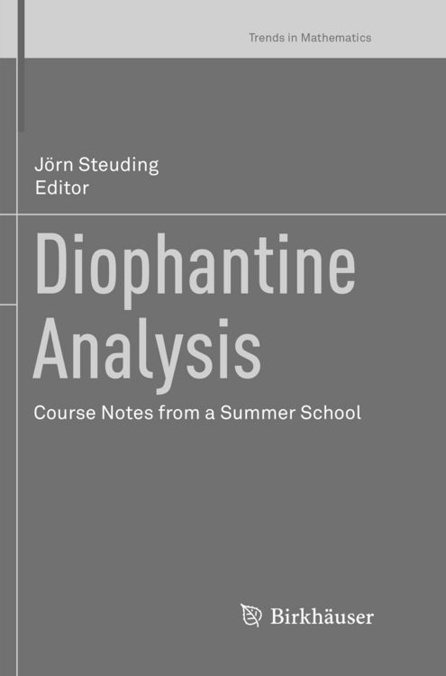 Produktbild: Diophantine Analysis