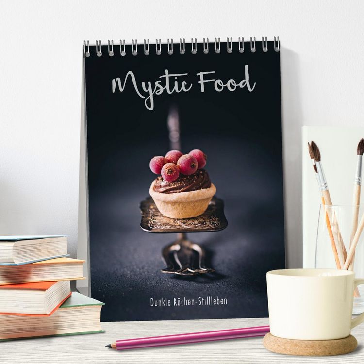 Produktbild: Mystic Food Dunkle K&uuml;chen-Stillleben (Tischkalender 2026 DIN A5 hoch), CALVENDO Monatskalender