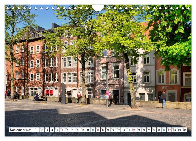 Produktbild: Aachen - Ansichtssache (Wandkalender 2026 DIN A4 quer), CALVENDO Monatskalender