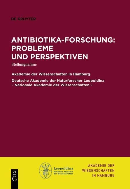Produktbild: Antibiotika-Forschung: Probleme und Perspektiven