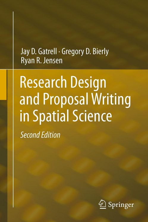 Produktbild: Research Design and Proposal Writing in Spatial Science