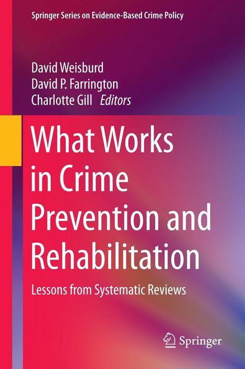 Produktbild: What Works in Crime Prevention and Rehabilitation
