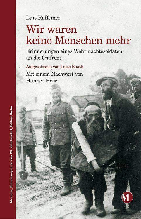 Produktbild: Wir waren keine Menschen mehr
