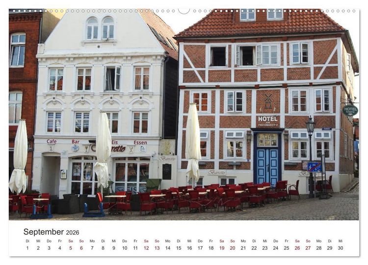 Produktbild: Im Herzen von Stade (Wandkalender 2026 DIN A2 quer), CALVENDO Monatskalender
