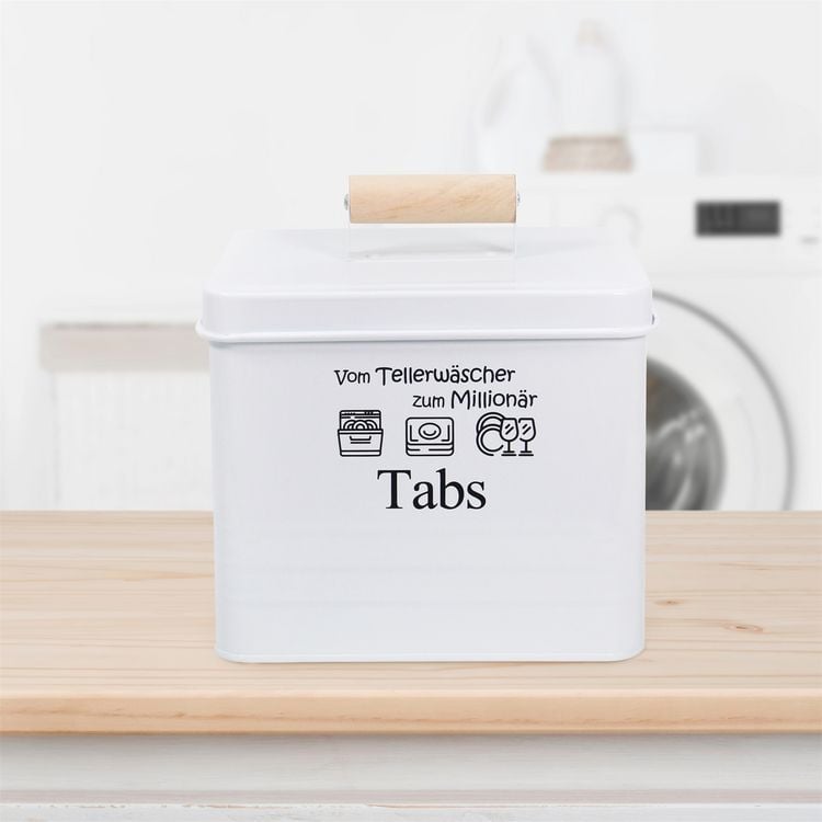Produktbild: HTI-Living Geschirrsp&uuml;ltabs-Dose Sieglinde Geschirrsp&uuml;ltabs-Dose Sieglinde