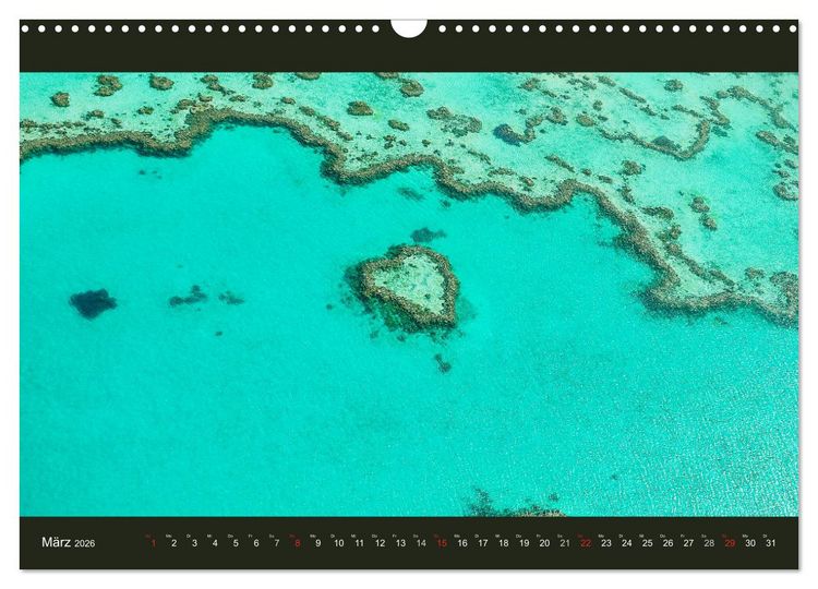 Produktbild: Australien - Farbige Vielfalt (Wandkalender 2026 DIN A3 quer), CALVENDO Monatskalender