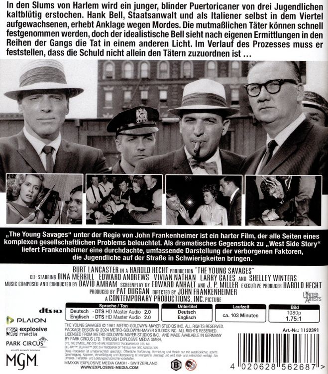 Produktbild: Die jungen Wilden (1961)
