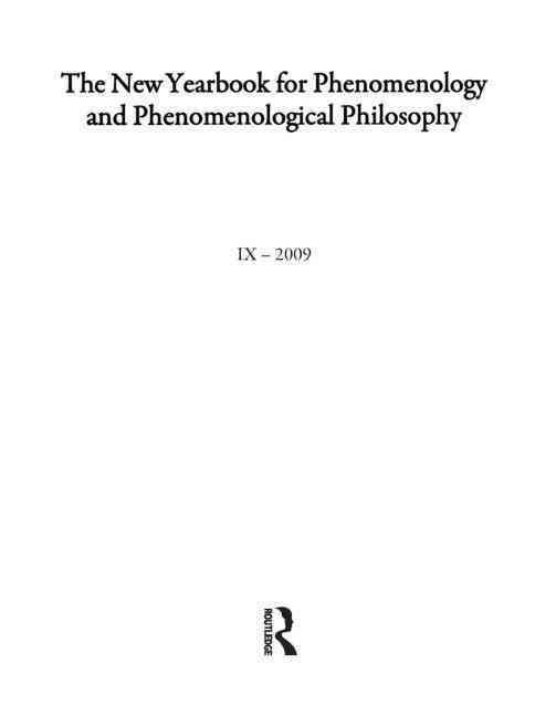 Produktbild: The New Yearbook for Phenomenology and Phenomenological Philosophy