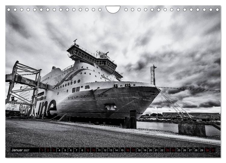 Produktbild: Ein Blick auf Kiel (Wandkalender 2027 DIN A4 quer), CALVENDO Monatskalender