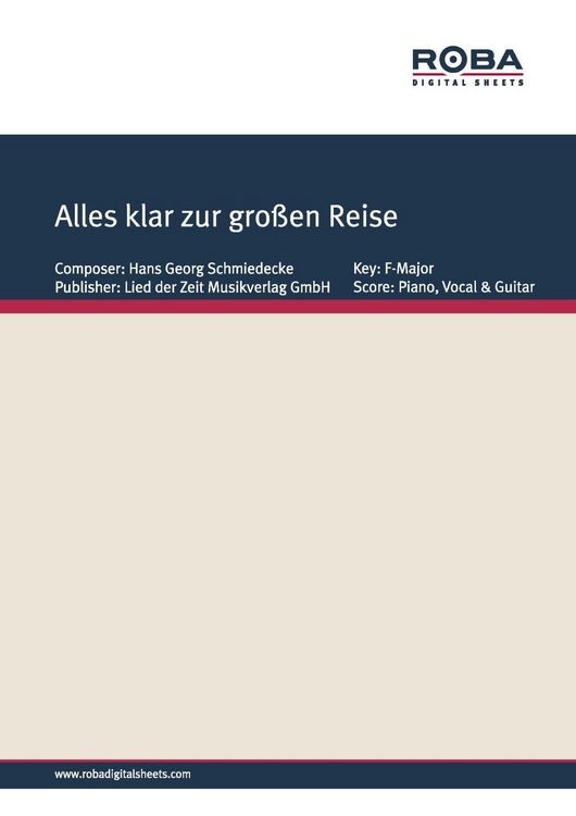 Produktbild: Alles klar zur gro&szlig;en Reise