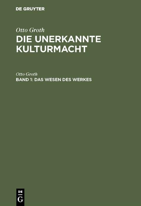 Produktbild: Das Wesen des Werkes